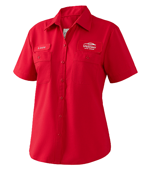 Red Comfortflex pro short sleeve