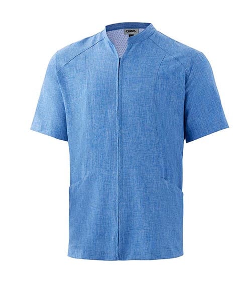 Design Collective EffortFlex Men's Zip Front Shirt