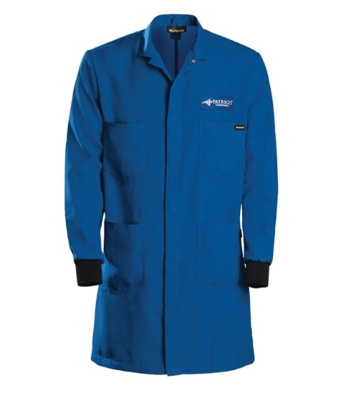 FR Men's Knit Cuff Lab Coat with Nomex®