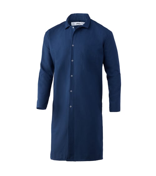 Dark Blue Lab Coat