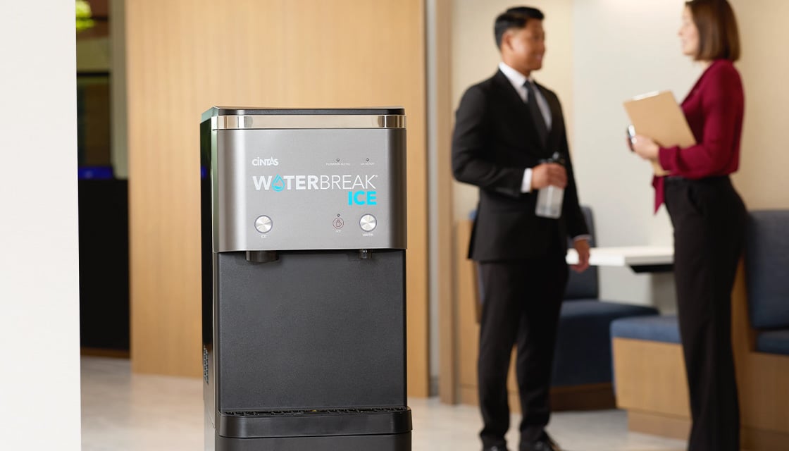 waterbreak in office