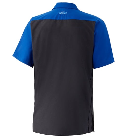 Ford Dealership Shirt, a view of the back of the shirt