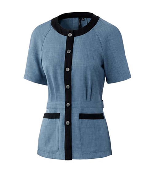 Design Collective Velocity Women's Banded Shirt - grey