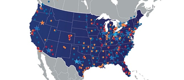Coverage Map | Cintas