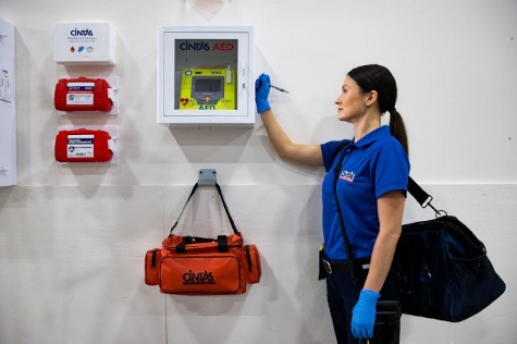 First Aid and Safety AED Installation