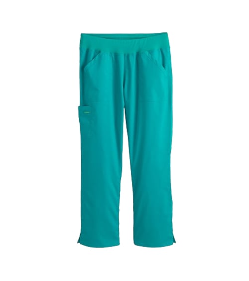 Teal Female Scrub Pant