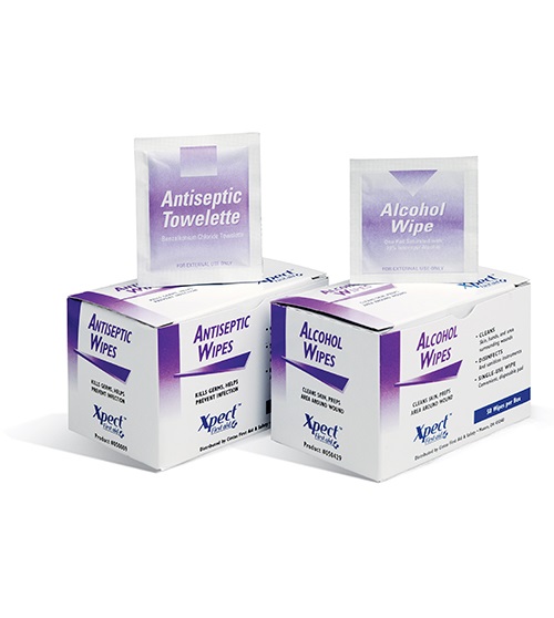 antiseptic alcohol wipes