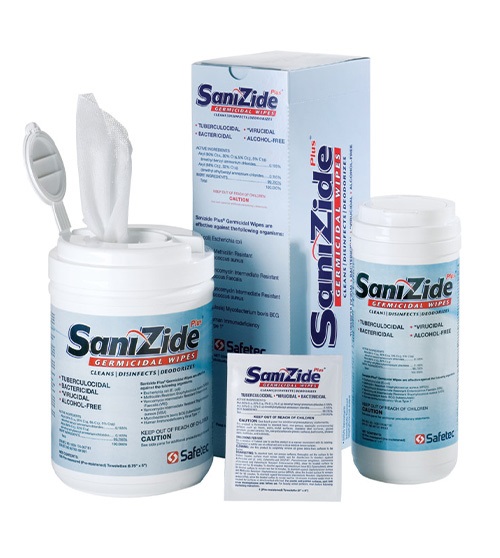 SANIZIDE PLUS HARD SURFACE WIPES