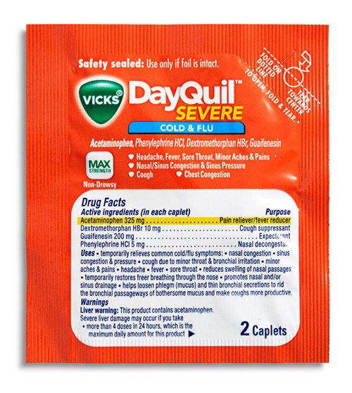 DayQuil Severe Packets