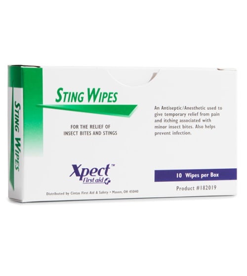 Sting Wipes