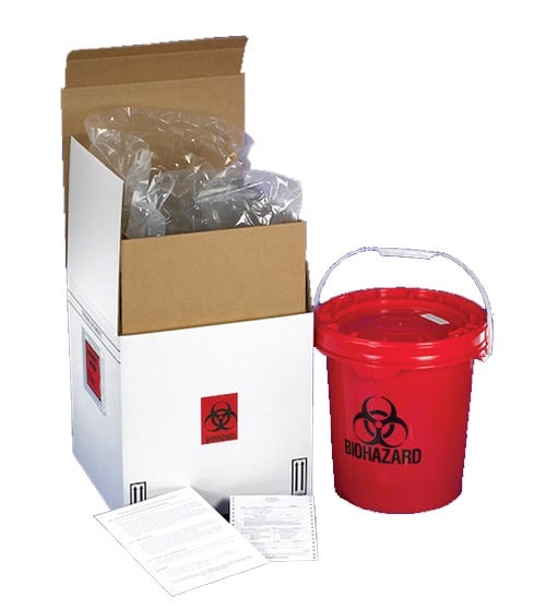 XPEDITE MAIL-BACK SHARPS MEDICAL WASTE SYSTEM