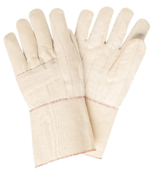 Heavy Weight Hot Mill Cotton Work Gloves - Heat Protection