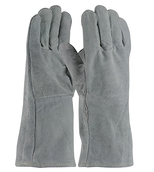 SPLIT COWHIDE LEATHER WELDER, ECONOMY GRADE