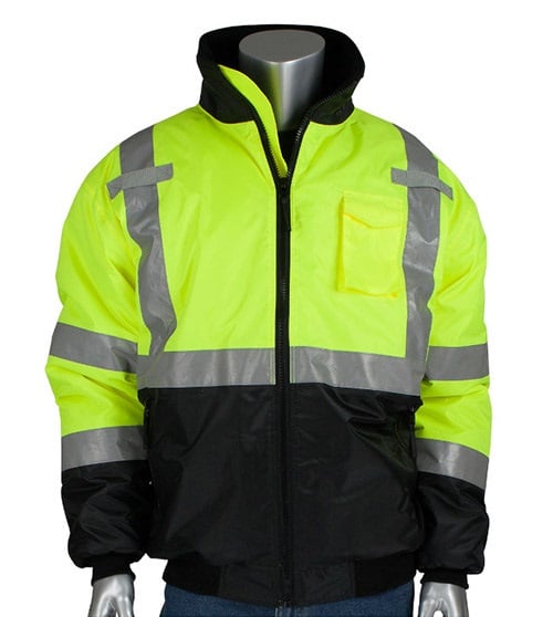 ANSI CLASS 3, TYPE R BOMBER JACKET