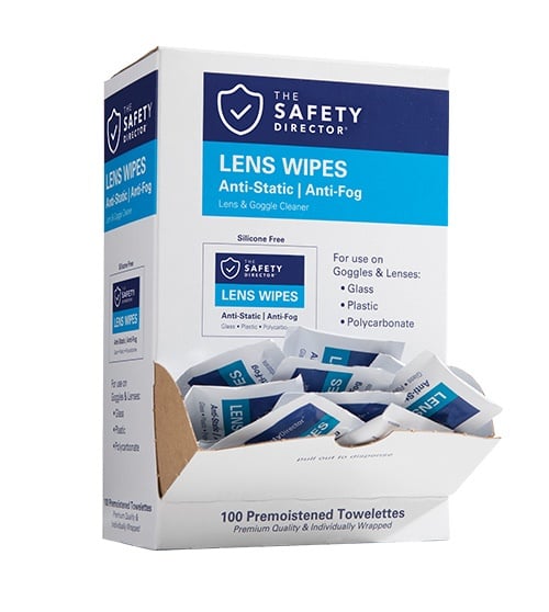 THE SAFETY DIRECTOR™ LENS WIPES