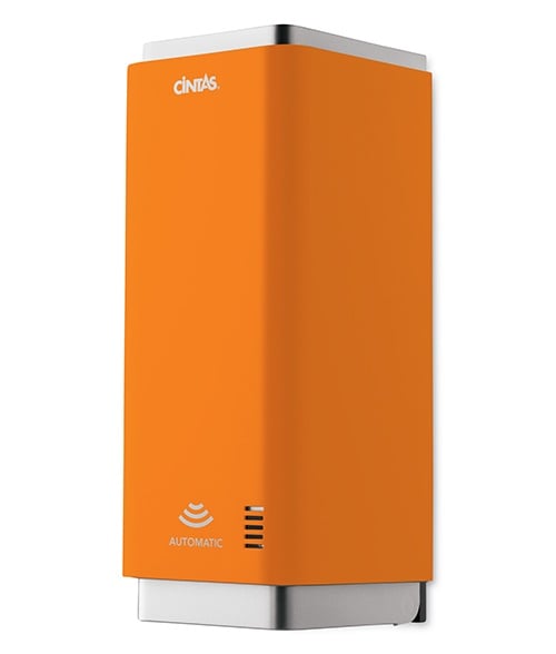 signature series automatic soap dispenser orange