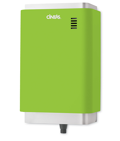 signature series toilet sanitizer dispenser green