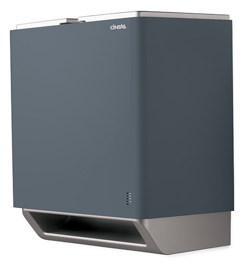 signature series automatic paper towel dispenser grey