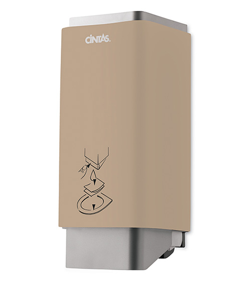 signature series toilet seat cleaner dispenser tan