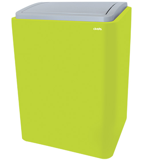 signature series trash can green
