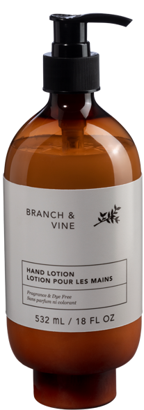 branch and vine lotion bottle