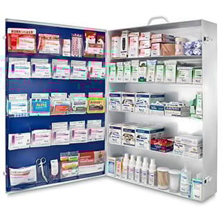 5 Shelf First Aid Cabinet