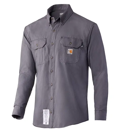 Carhartt® FeatherWeight AR/FR Work Shirt Grey