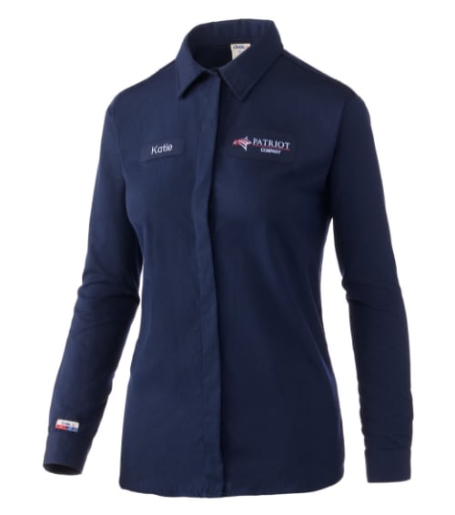Cintas AR/FR Women's Snap Shirt