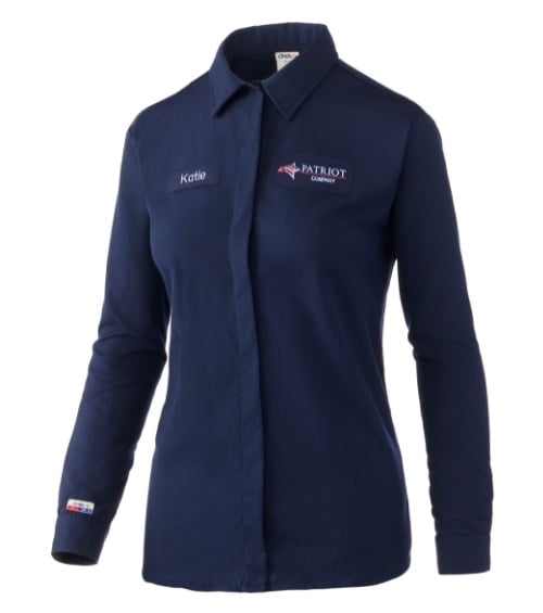 Cintas AR/FR Women’s Snap Shirt