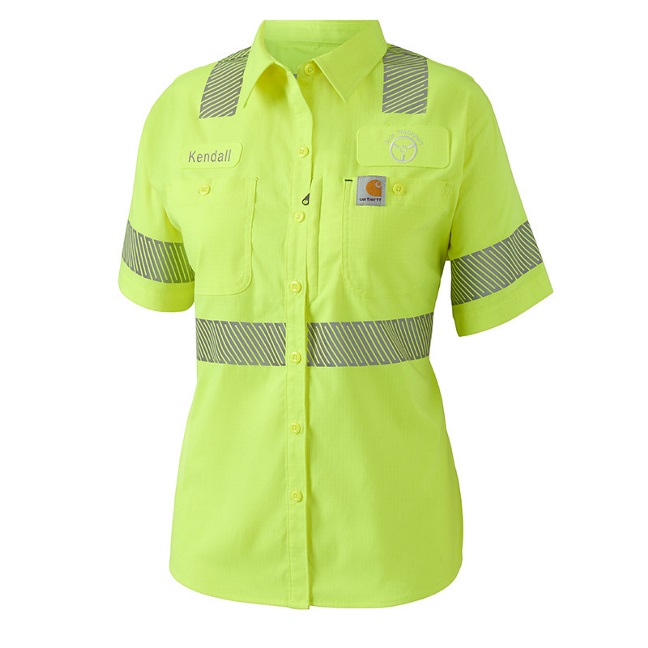 Carhartt Rugged Flex Women's Short Sleeve Hi Vis Shirt