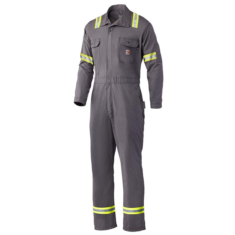 Carhartt® AR/FR FeatherWeight E-Vis Coverall Gray