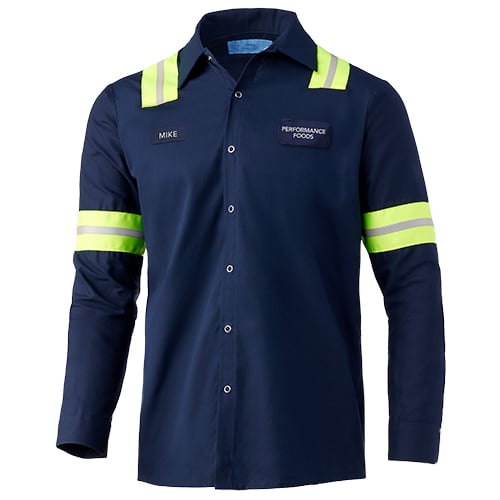 Cintas Comfort E-Vis Snap Shirt