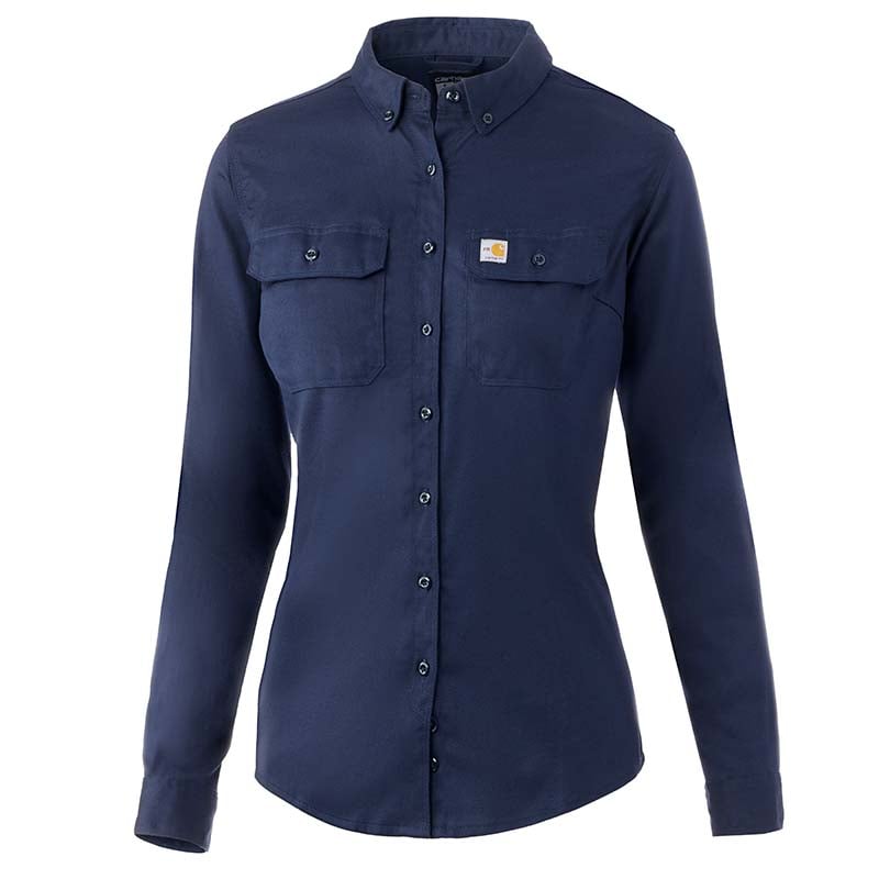Carhartt® AR/FR Rugged Flex® Women's Shirt Navy