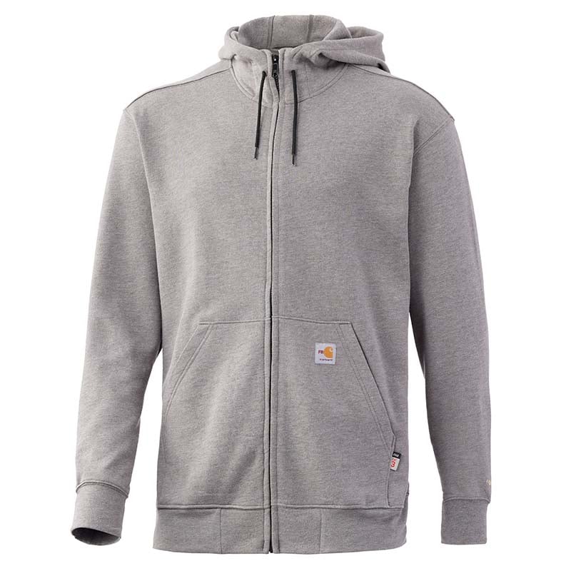 Carhartt® AR/FR Front Zip Hoodie Gray