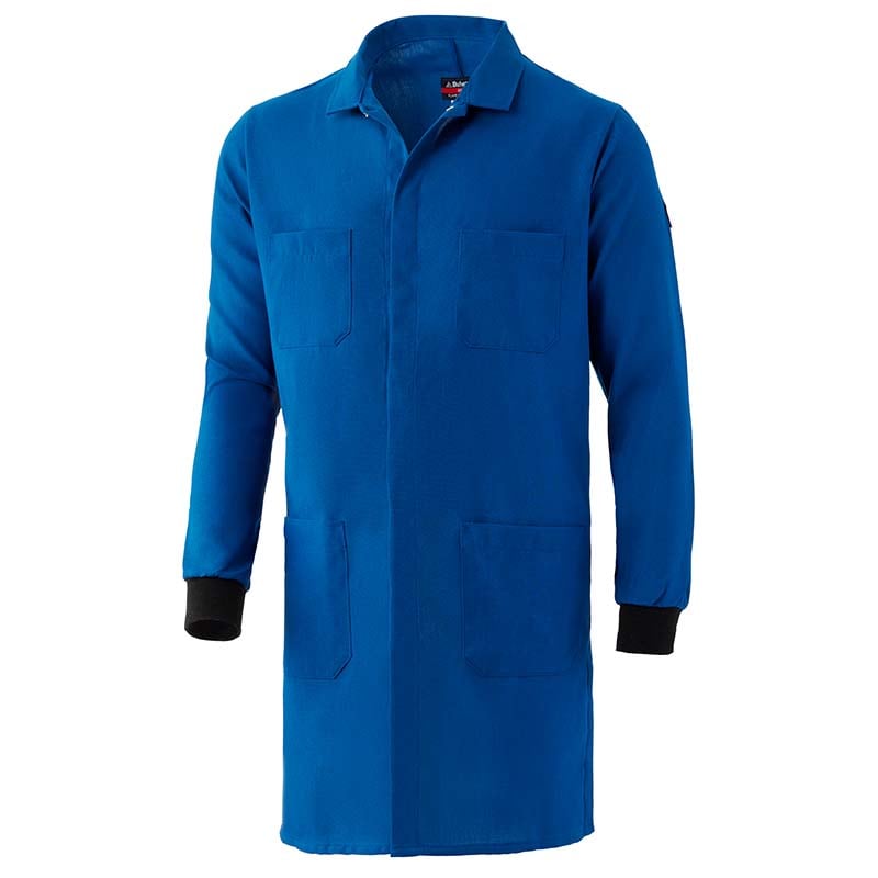 FR Men's Knit Cuff Lab Coat with Nomex®