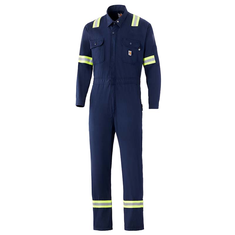Carhartt® AR/FR FeatherWeight E-Vis Coverall Navy