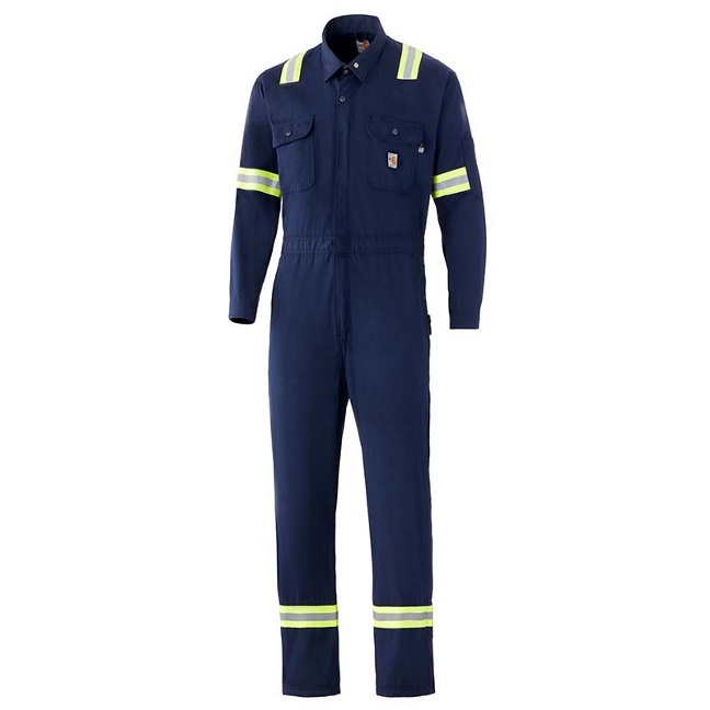Carhartt® AR/FR FeatherWeight E-Vis Coverall Navy