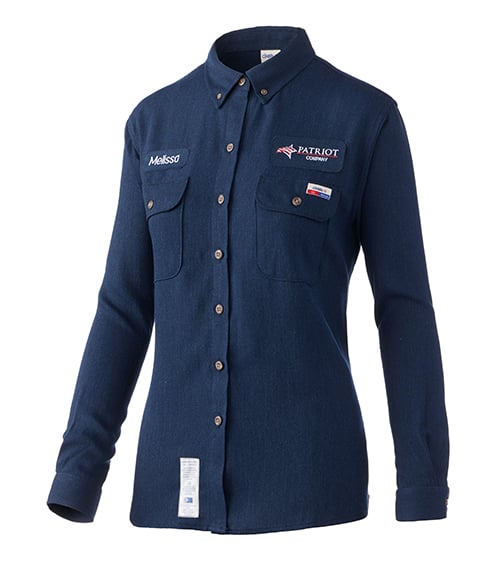Cintas AR/FR Women's Snap Shirt