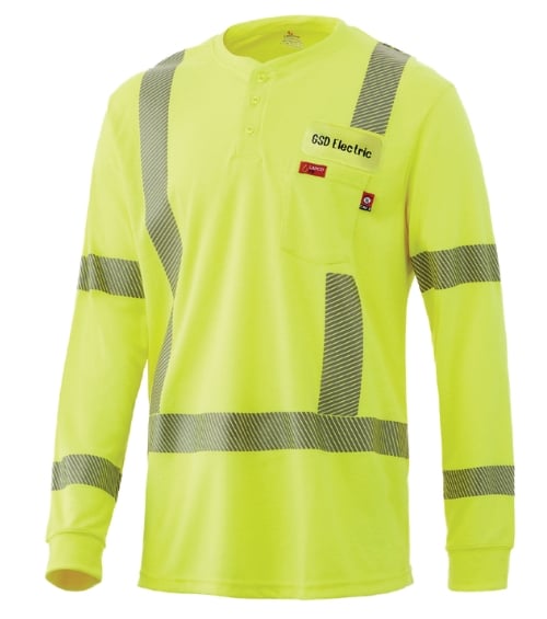 AR/FR Hi-Vis Men's Henley