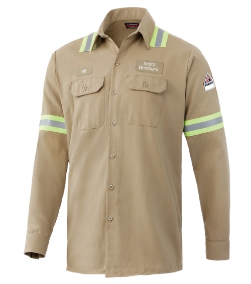 Bulwark® AR/FR E-Vis Shirt with TecaSafe® Plus