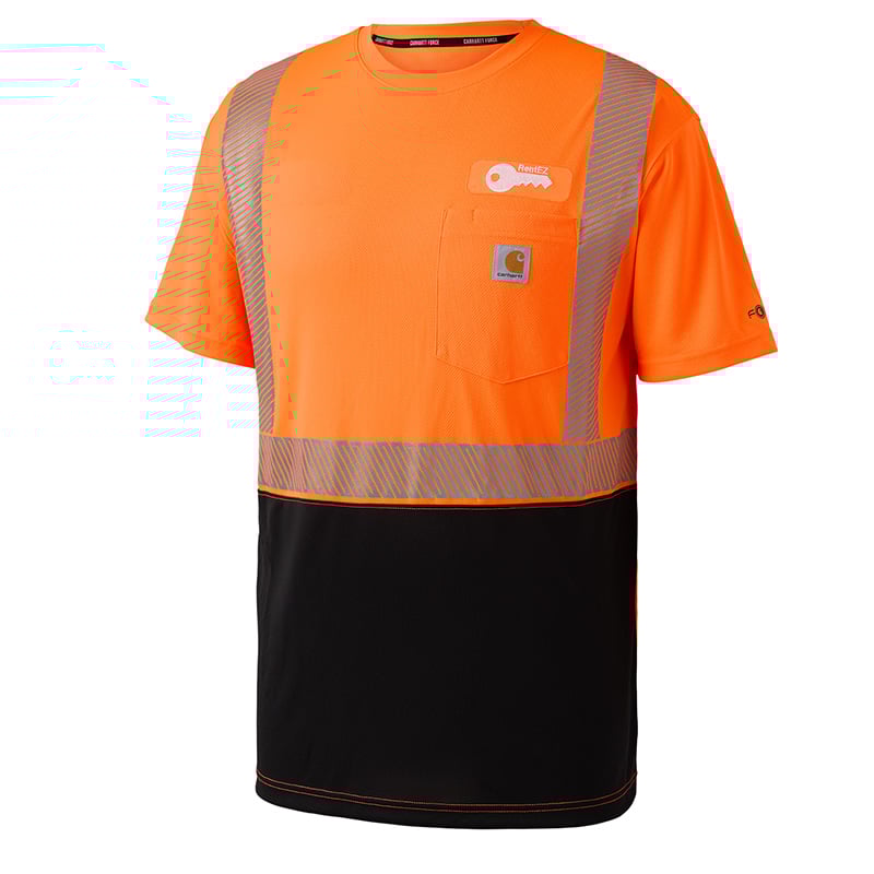 Carhartt® CSA Color Block Short Sleeve T-Shirt- Type R, Class 2