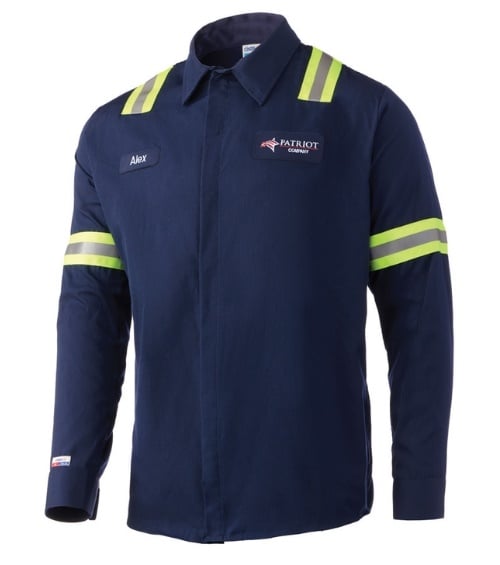 Cintas AR/FR E-Vis Snap Shirt