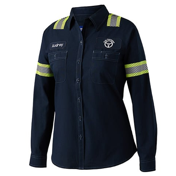 Cintas ProBrite™ Women's E&#8209;Vis Long Sleeve Shirt