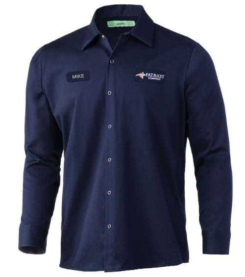 Men’s Snap Cotton Work Shirt