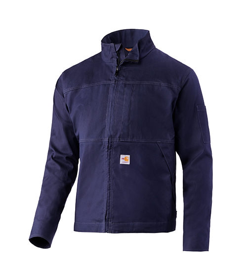 Navy Carhartt FR Full Swing Lightweight Quick Duck Jacket