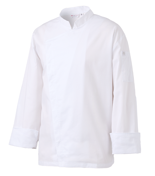 Chef Works Signature Snap Coat - White