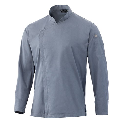 Chef Works Signature Snap Coat Grey