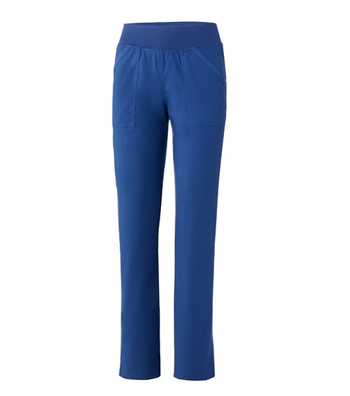 landau careflex female scrub pant in navy