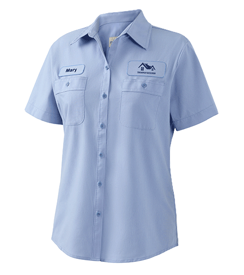 Blue Comfortflex pro short sleeve