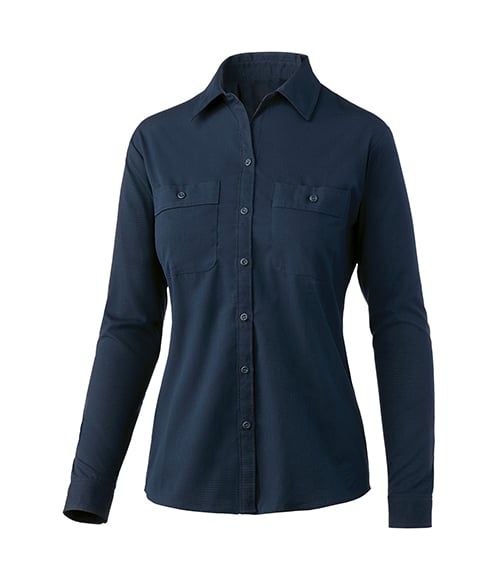 Cintas ComfortFlex® Women’s Long Sleeve Vented Shirt | Cintas